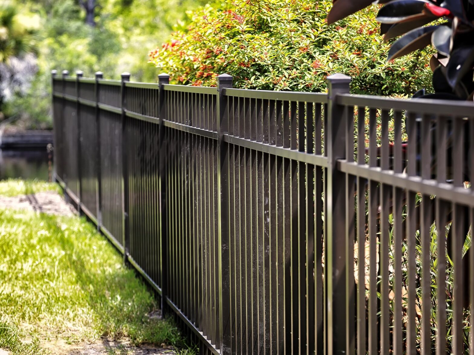 Photo of a Treasure Valley, Idaho aluminum fence