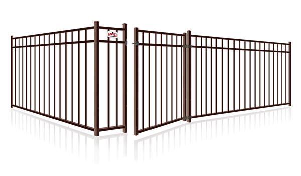 Stunning aluminum fence gates in Boise Idaho