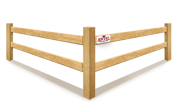 2-rail Farm fence installation for the Boise Idaho area