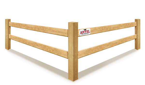 Boise Idaho 2 rail farm fence company
