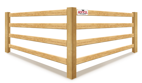 Boise Idaho 4 rail farm fence company
