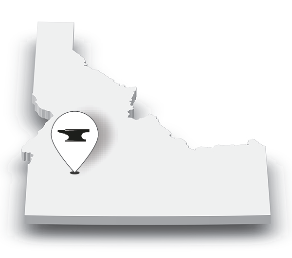 Map of our Boise Idaho residential fence company location