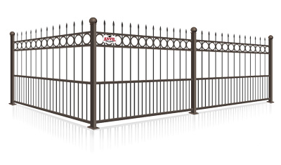 aluminum fence installation for the Boise Idaho area.