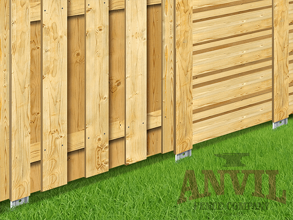 Postmaster post for wood fence