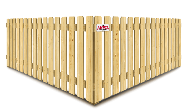 Wood Picket Fence - Boise Idaho