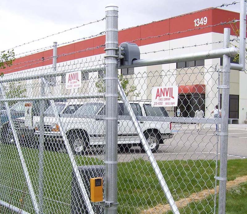 Commercial Gate Example in Boise Idaho