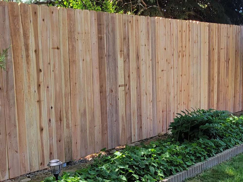 wood fence Boise Idaho