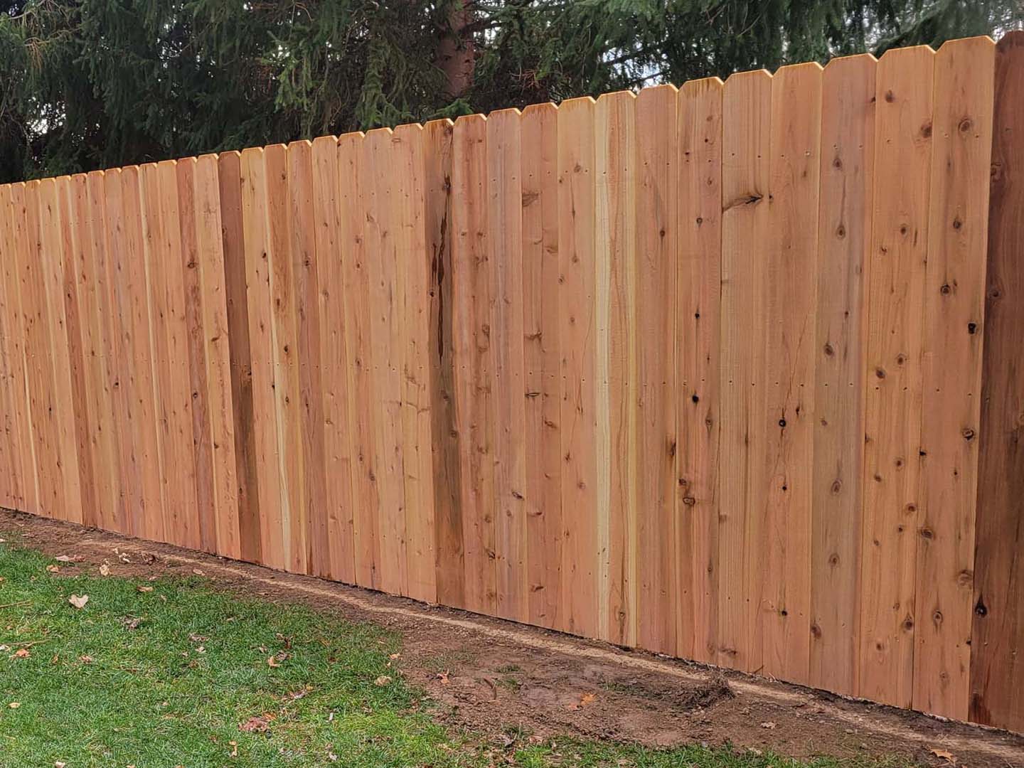 wood fence Mountain Home Idaho