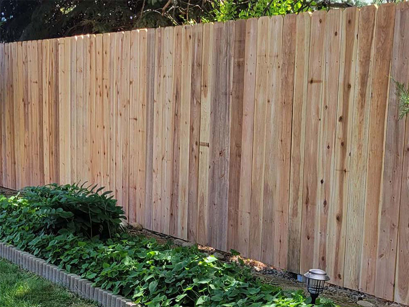 wood fence Nampa Idaho